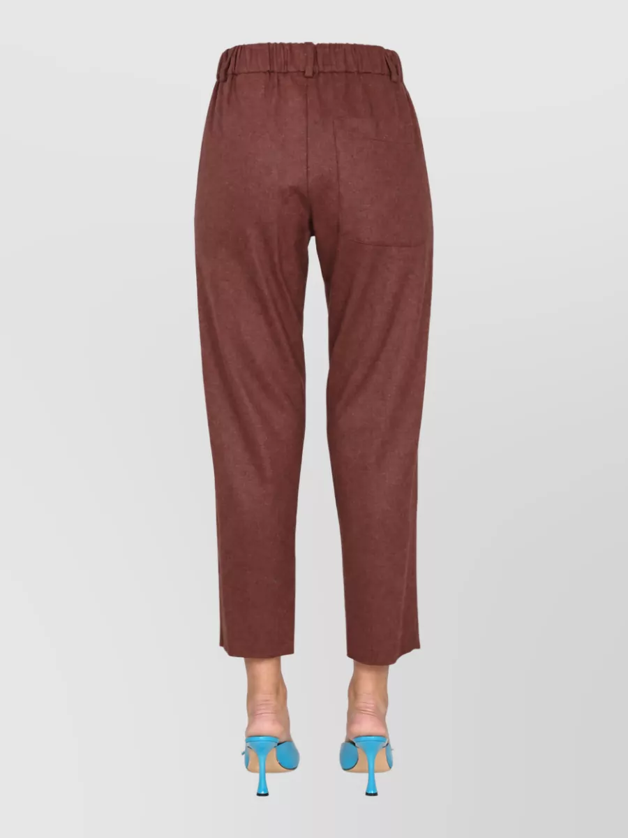 Alysi Wool Cigarette Trousers