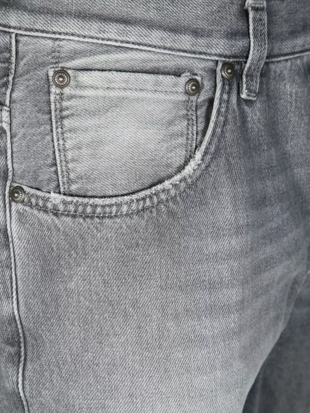 Dondup Bringhton Distressed Washed Denim Trousers