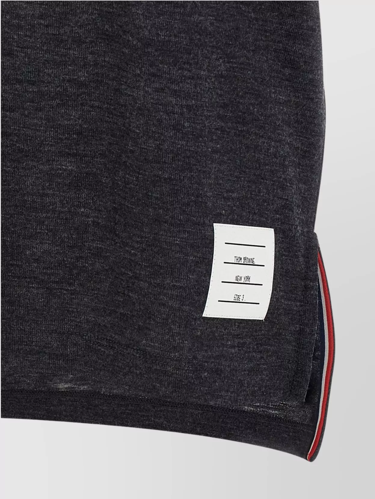 Thom Browne '4Bar' Detail Polo Shirt