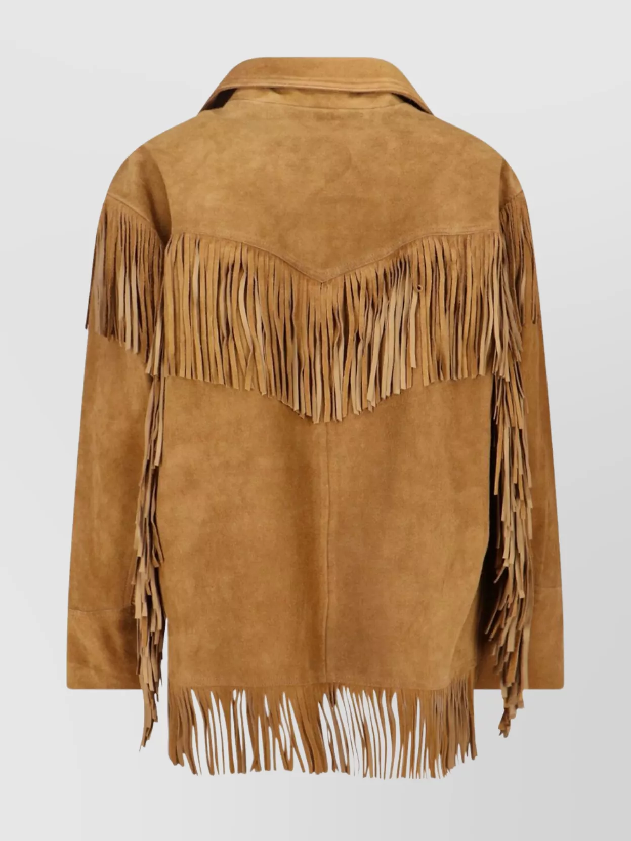 Polo Ralph Lauren Casual Jacket With Fringe And Pockets