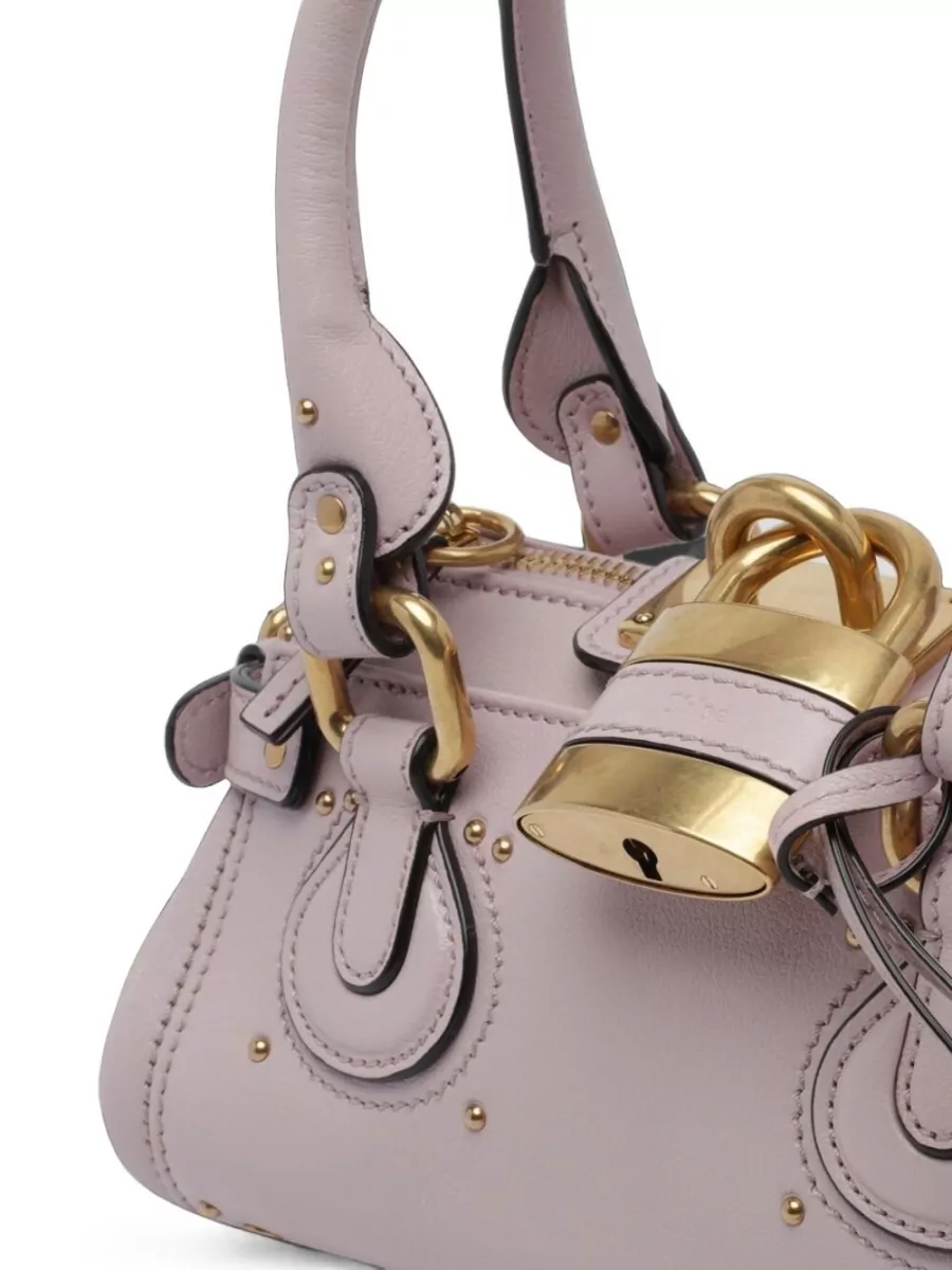 Chloé Paddington Small Leather Clutch Bag