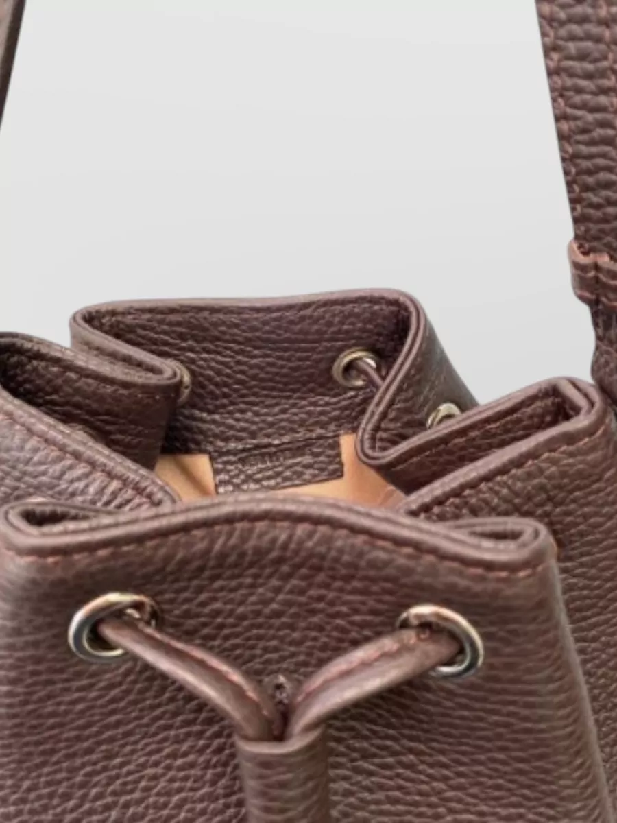 La Rose Leather Crossbody Bag