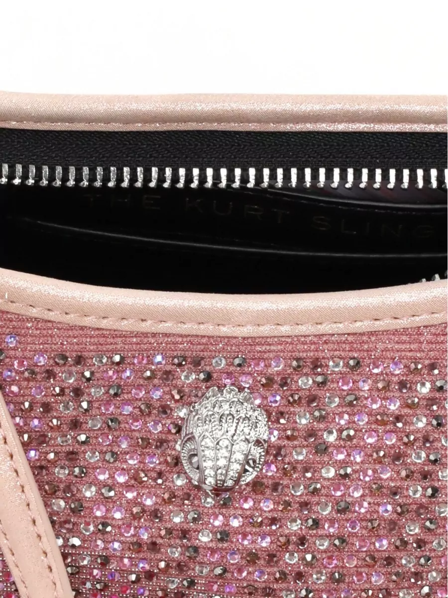 Kurt Geiger Crystal-Embellished Shoulder Bag