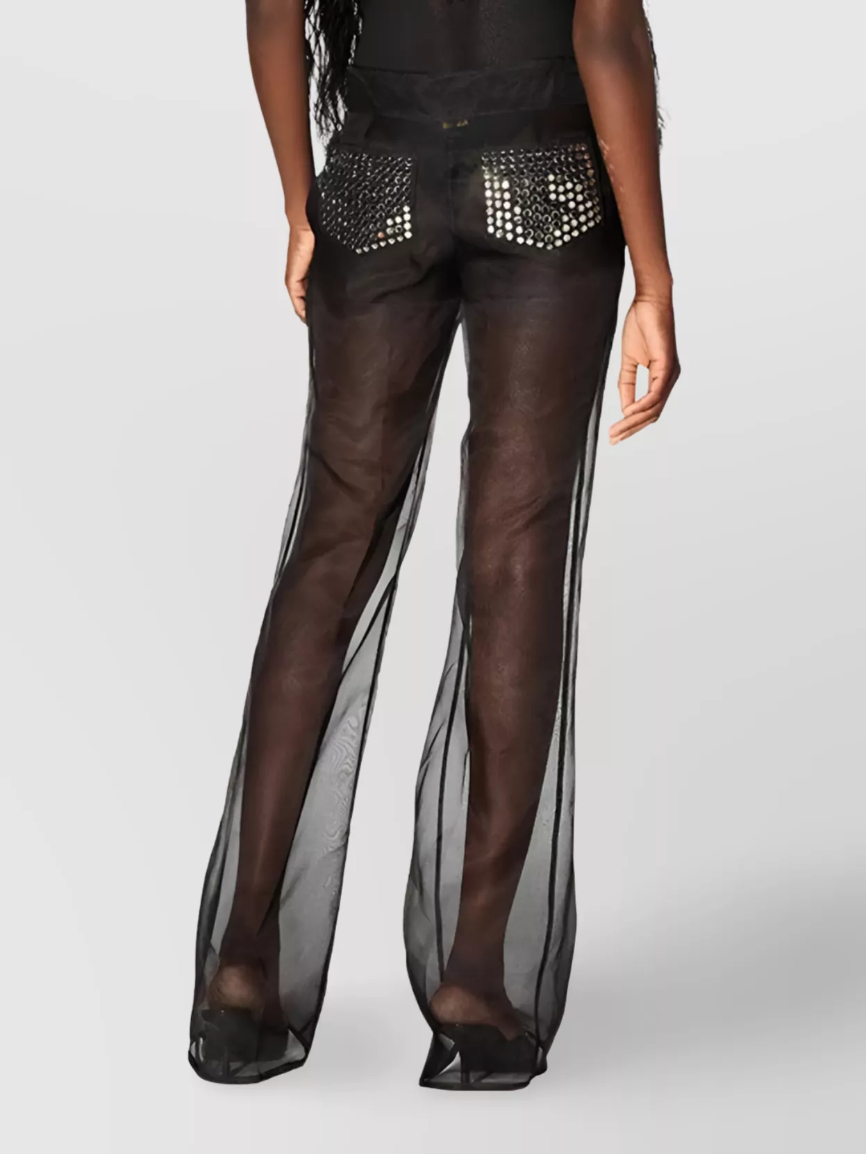 Oseree Oséree Crystal Turtleneck Bodysuit