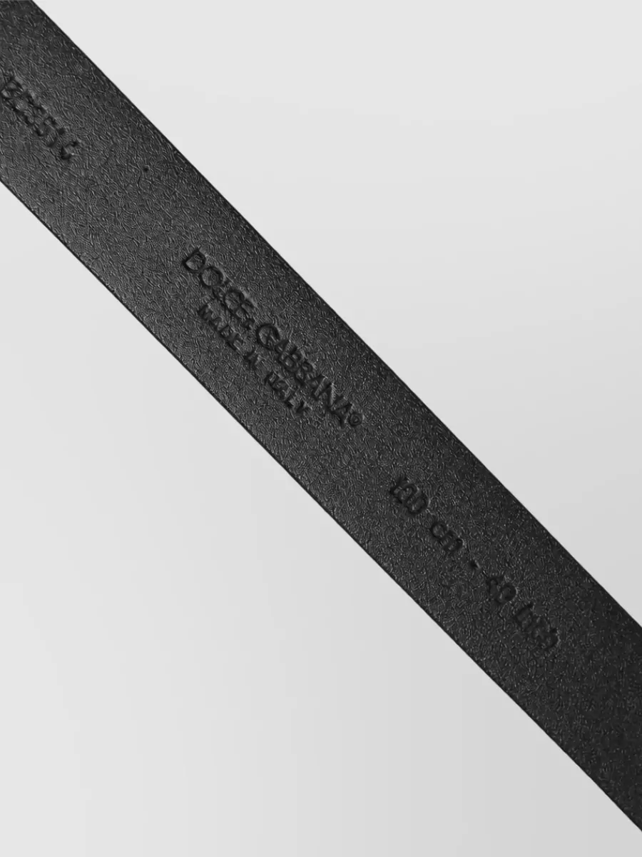 Dolce&Gabbana Calf Leather Belt