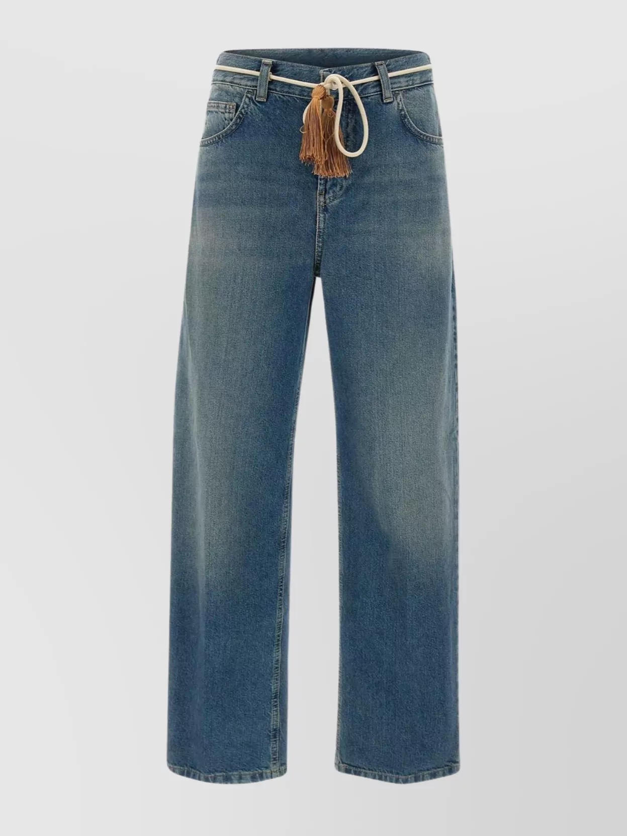 Liu •jo Straight Leg Medium Wash Jeans