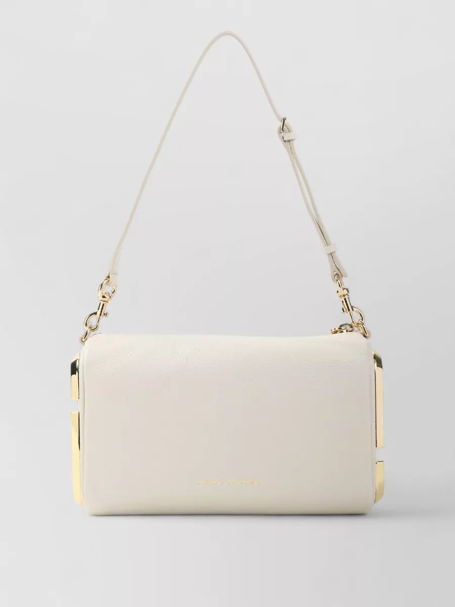 Marc Jacobs Leather Shoulder Bag Adjustable Detachable Strap