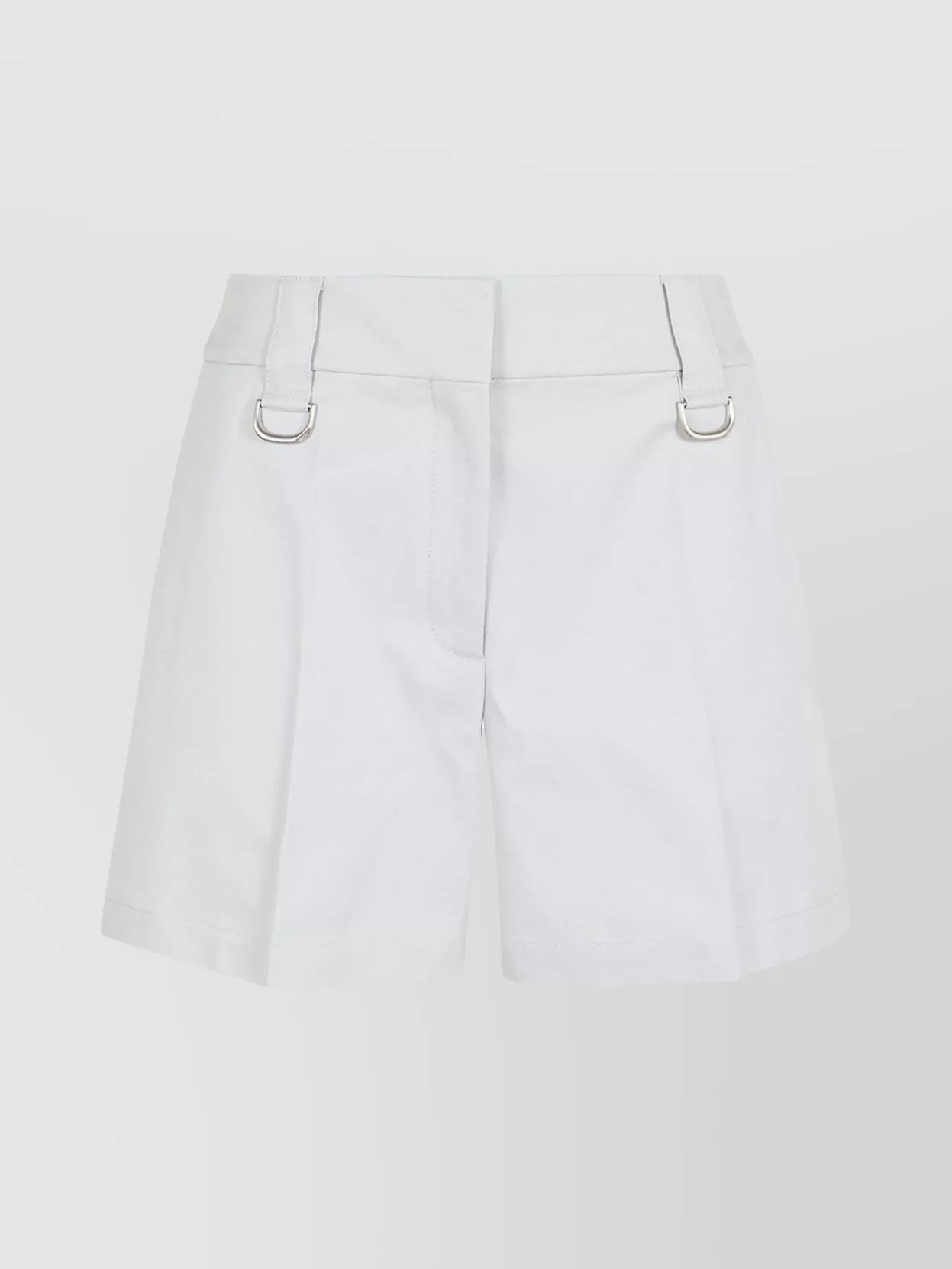Shop Off-white High Waist Detail Cargo Shorts