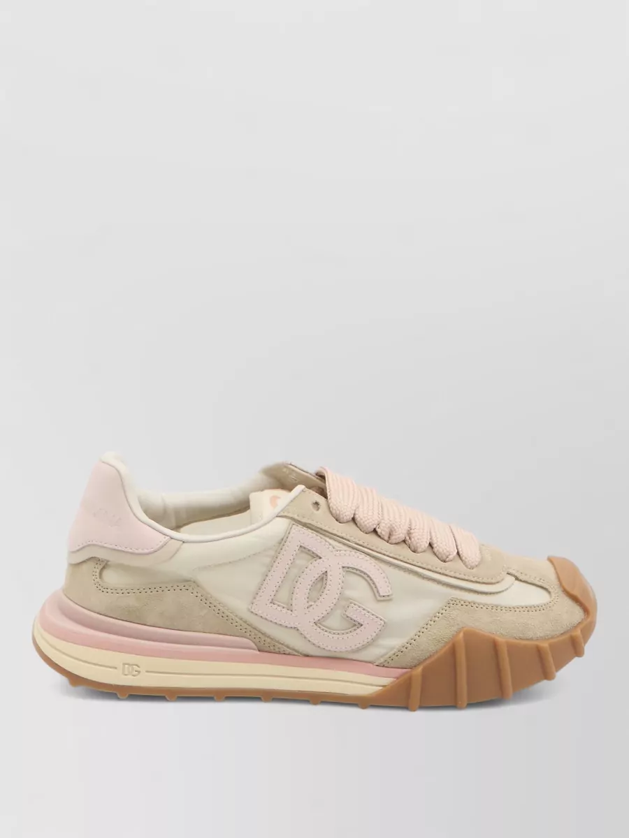 Dolce&Gabbana Leather Low-Top Sneakers