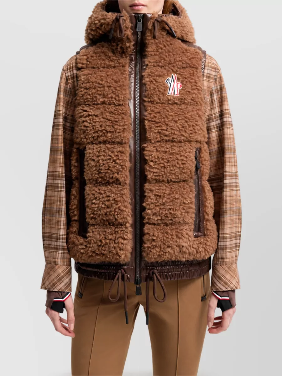 Moncler Down Teddy Hooded Gilet