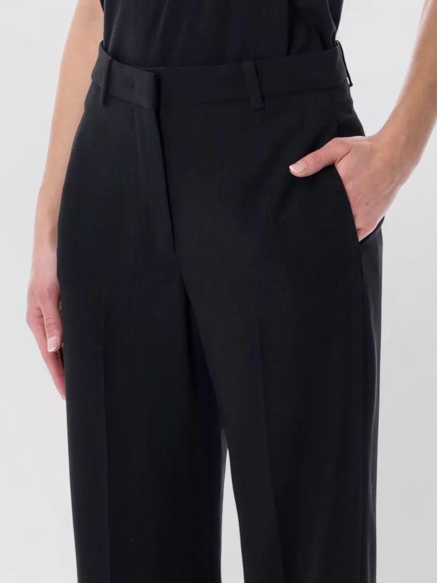 Isabel Marant Tailored Silk Blend Tapered Pleat Pants