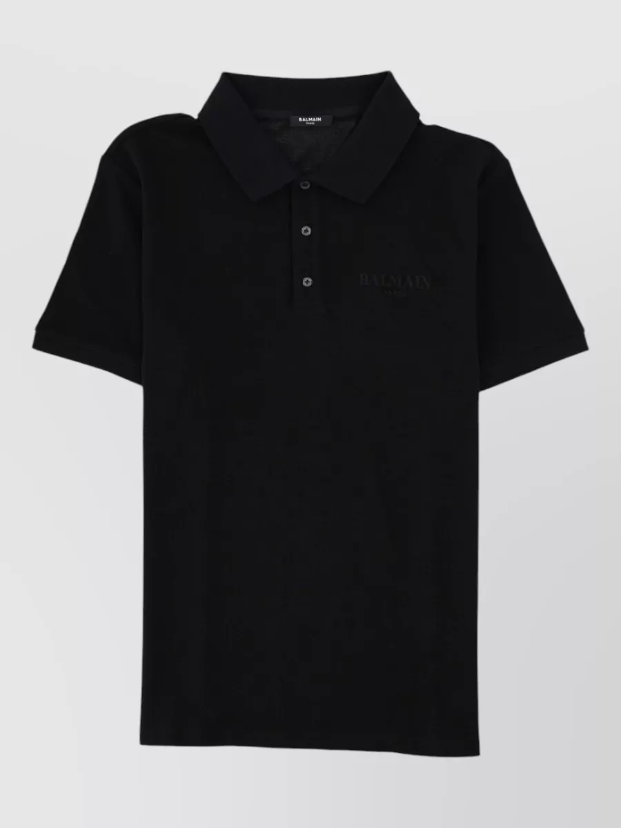 Balmain logo polo shirt