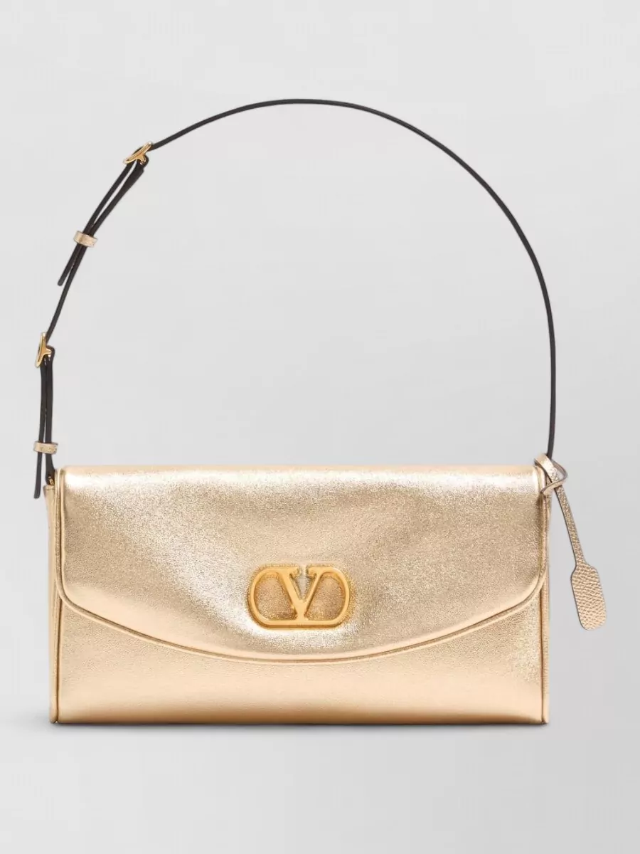 Valentino Garavani de vain small leather clutch bag
