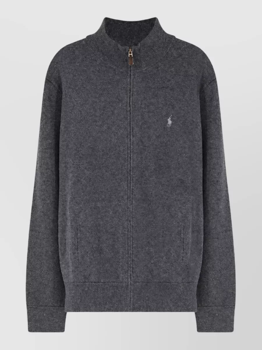 Polo Ralph Lauren wool zip-up cardigan