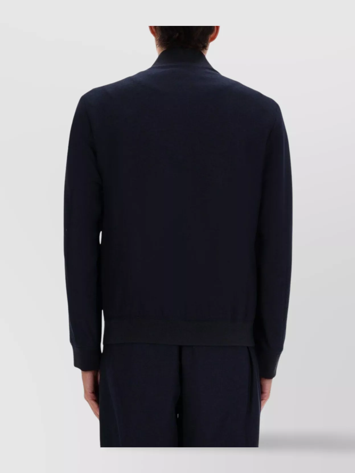 Boss Ribbed Cuff Jacket Featuring Side Pockets