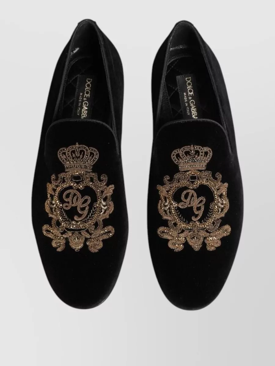 Dolce&Gabbana Velvet Loafers