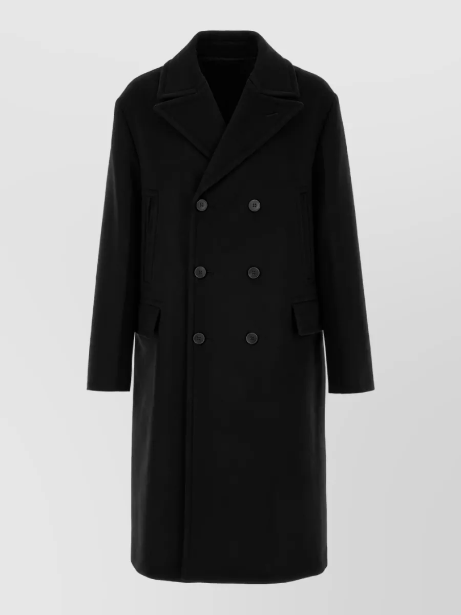 Fendi wool double breasted coat