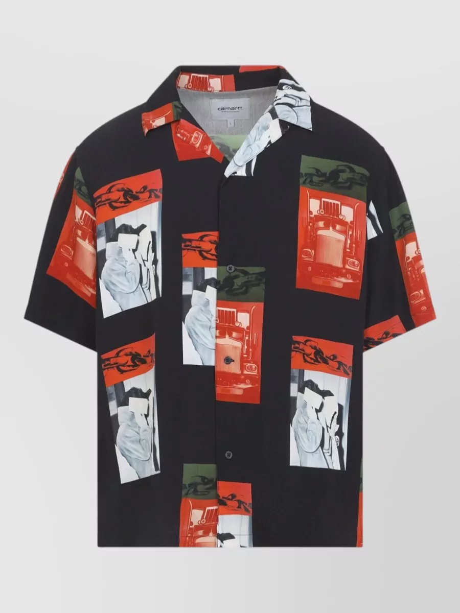 Carhartt Wip Viscose printed bowling shirt