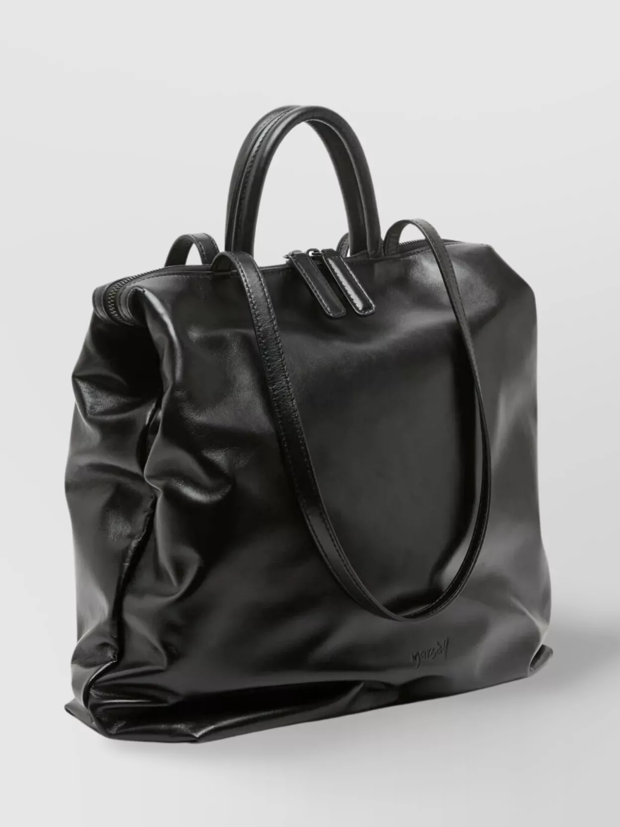 Marsell Long Maxi Leather Shopper