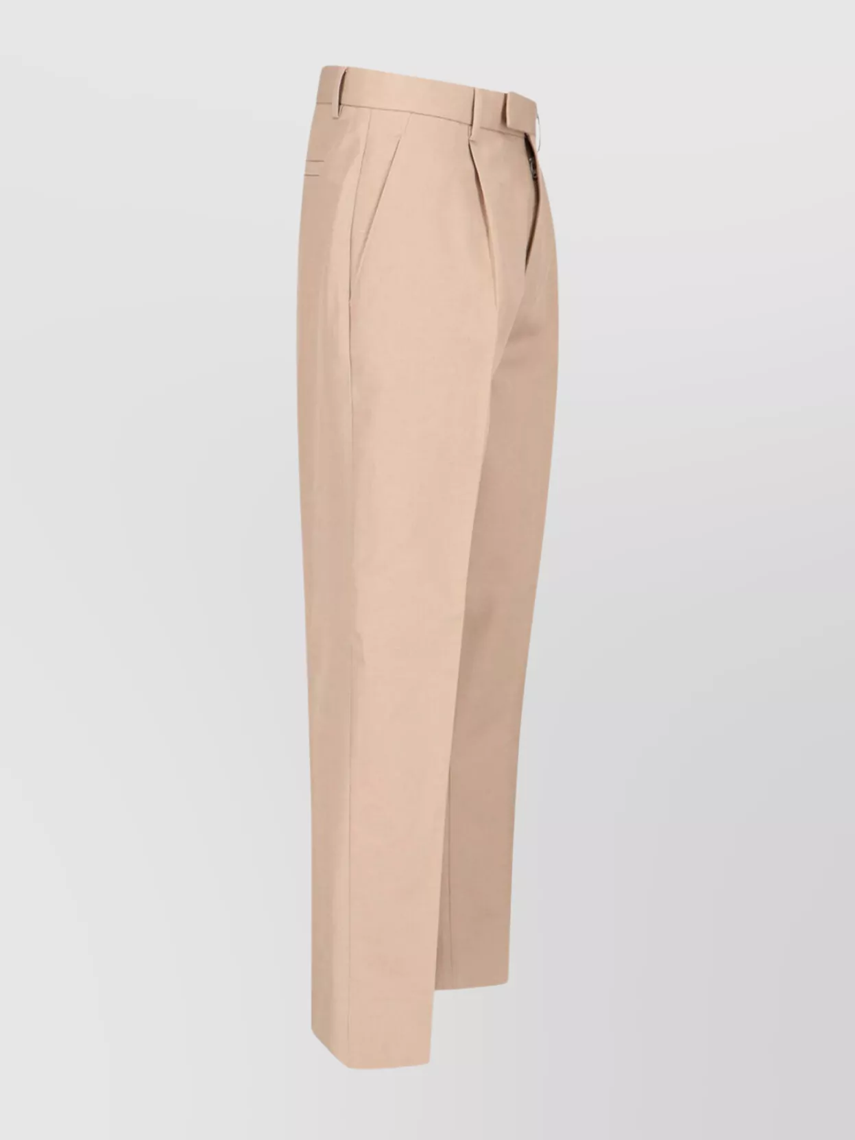 Zegna Straight Trousers With Pockets And Pleats