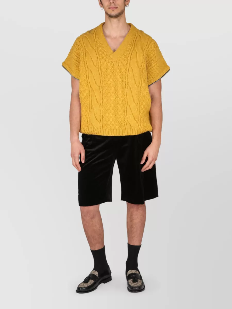 Gucci Velvet Shorts