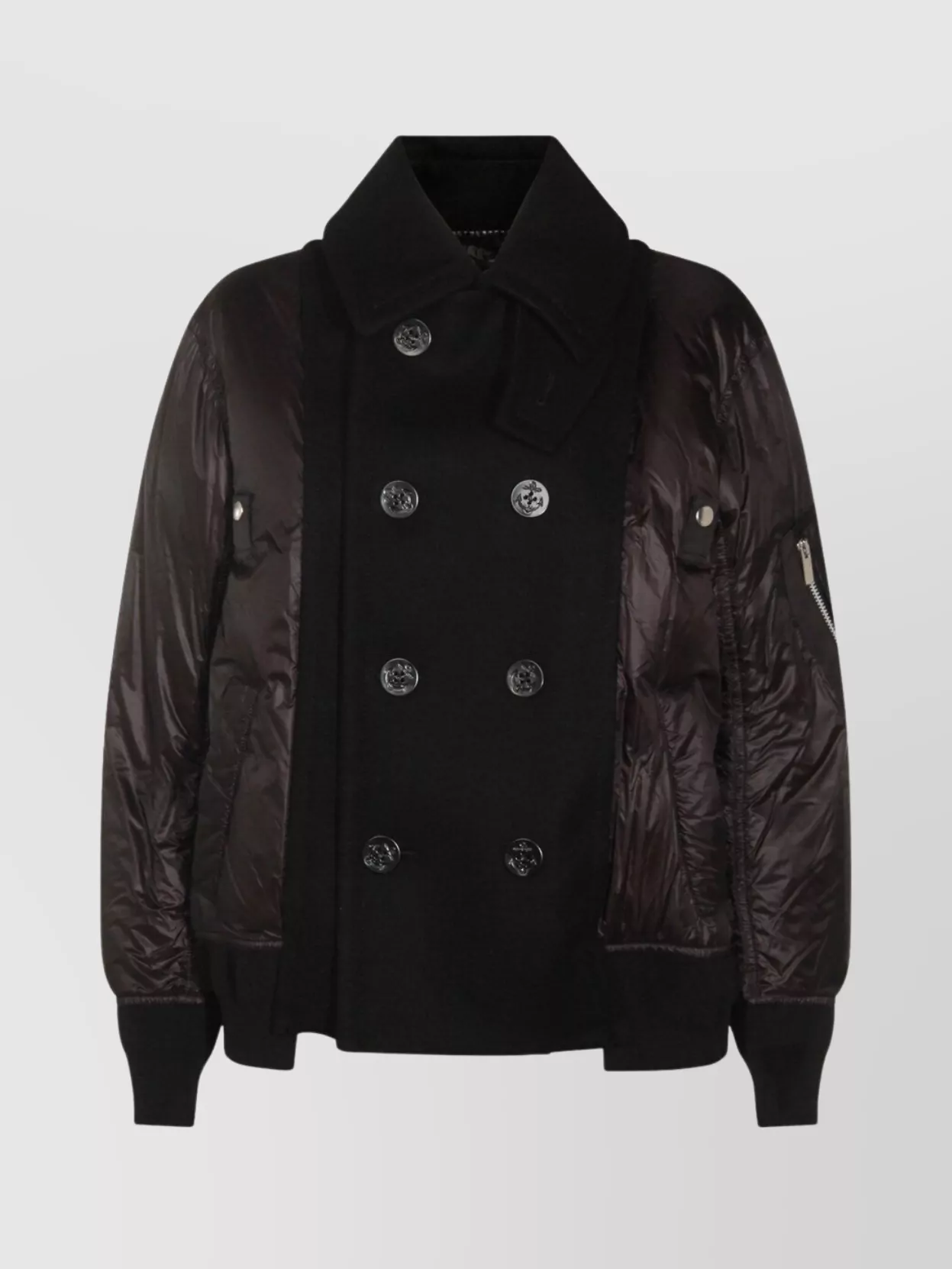 Sacai down quilted bomber jacket