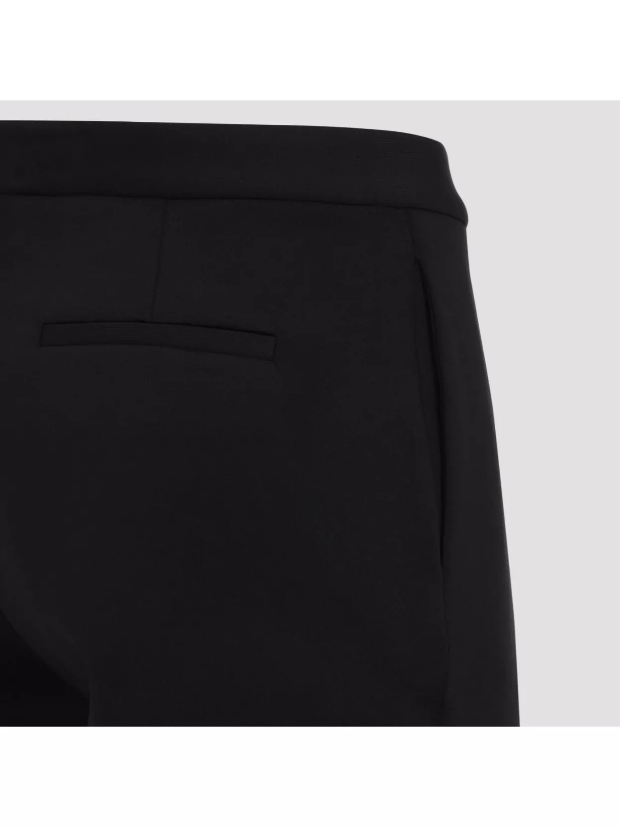 Fabiana Filippi Polyamide Pants With Belt Loops And Central Creases