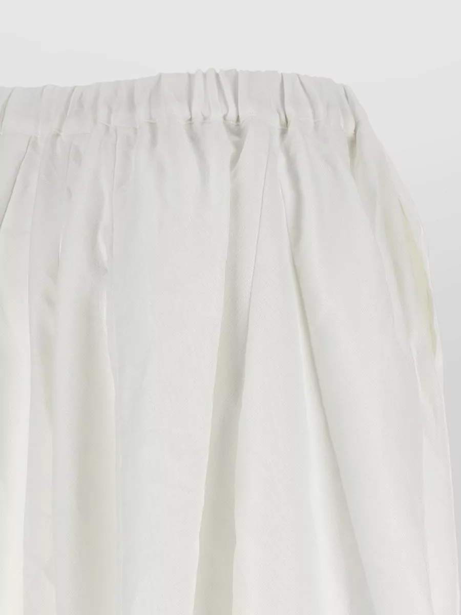 Comme Des Garçons Wide-Leg Cropped Trousers