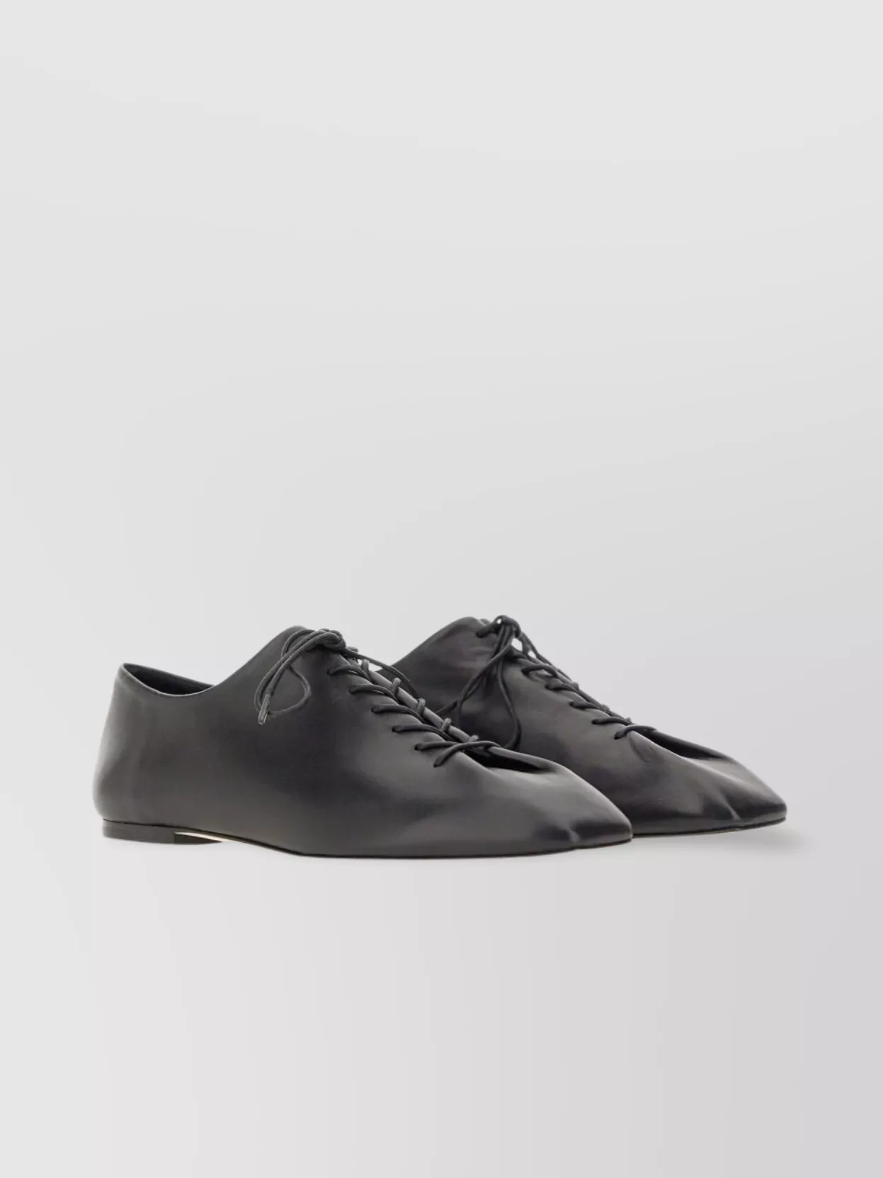 Aeyde Lace-Up Shoe Square Toe