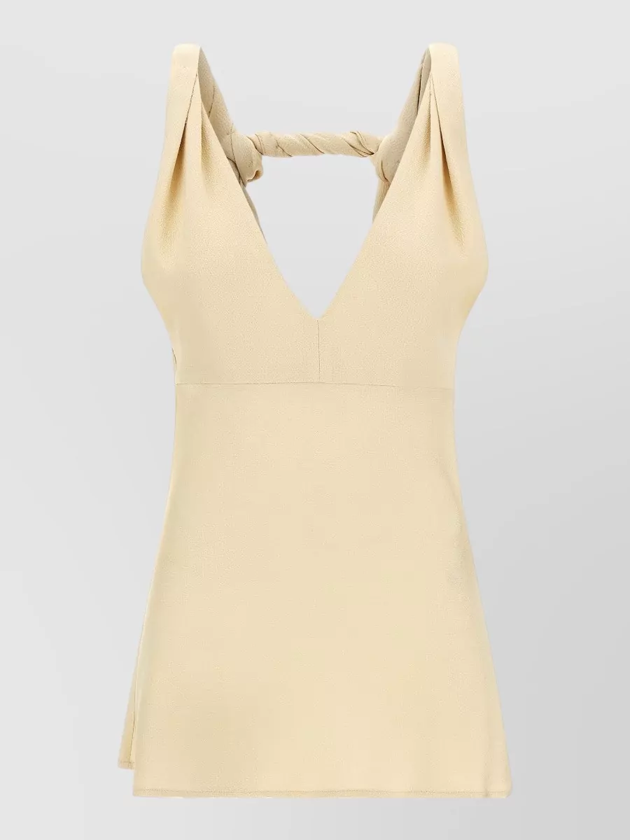 Armarium livia v-neck twisted-strap blouse