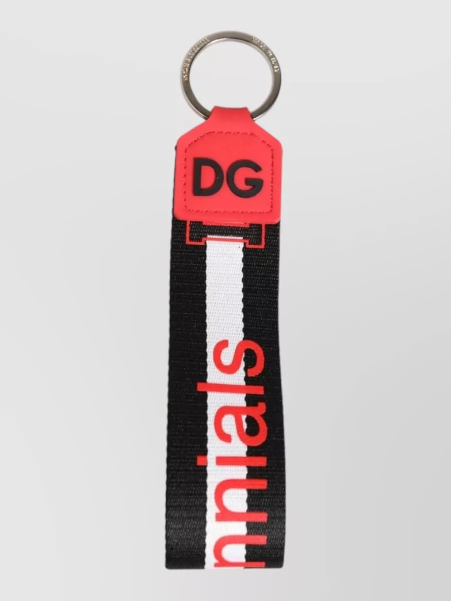 Dolce&Gabbana logo keychain