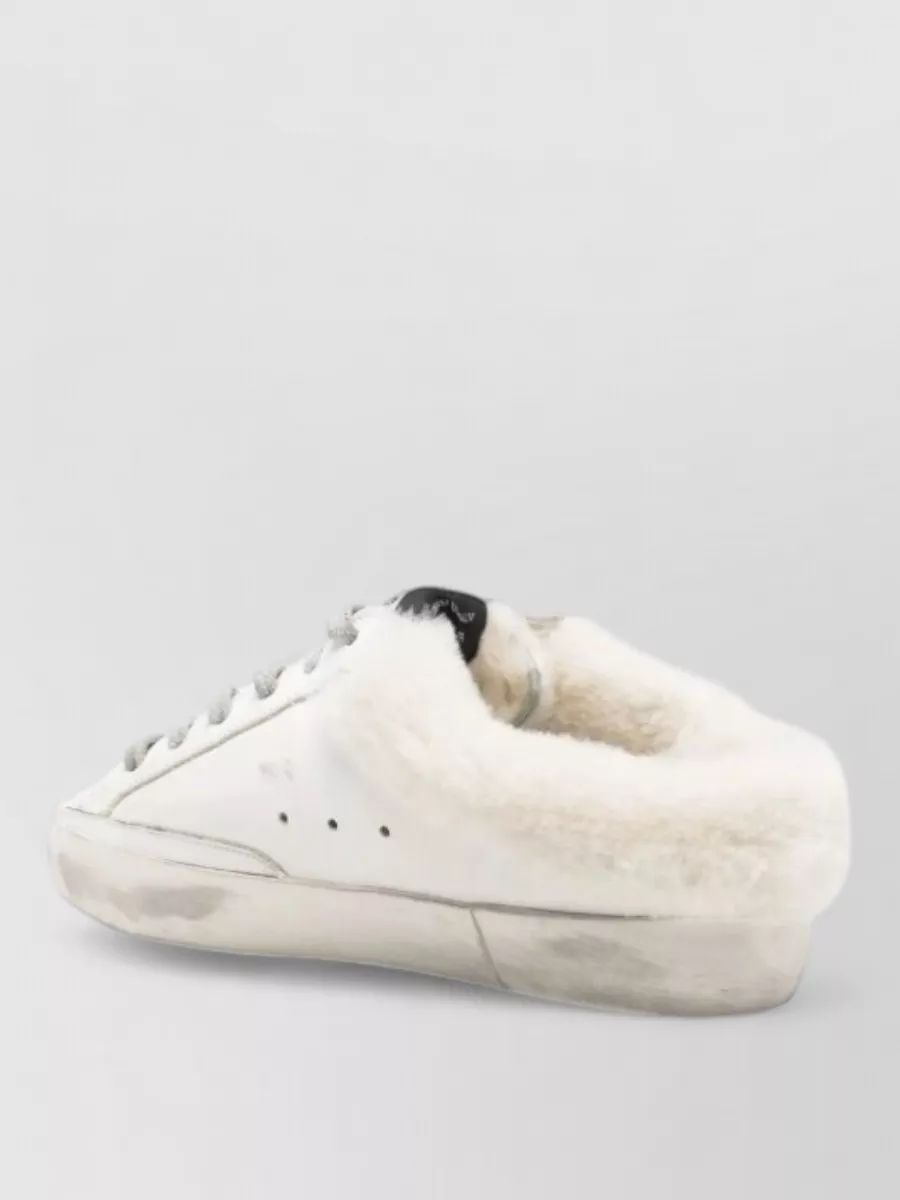 Golden Goose Leather Low-Top Sneakers