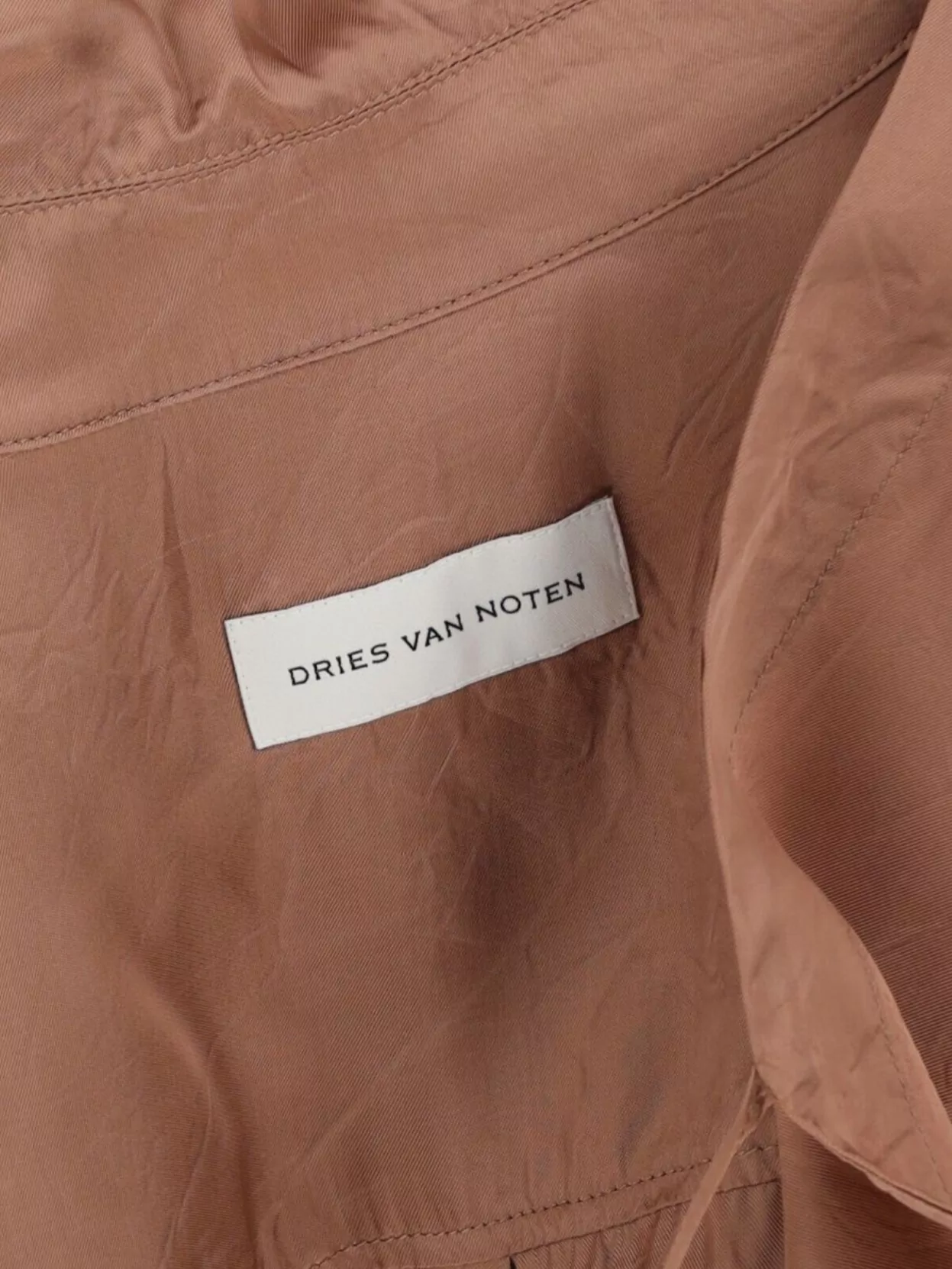 Dries Van Noten Waist Tie Asymmetric Hem Wrap Top