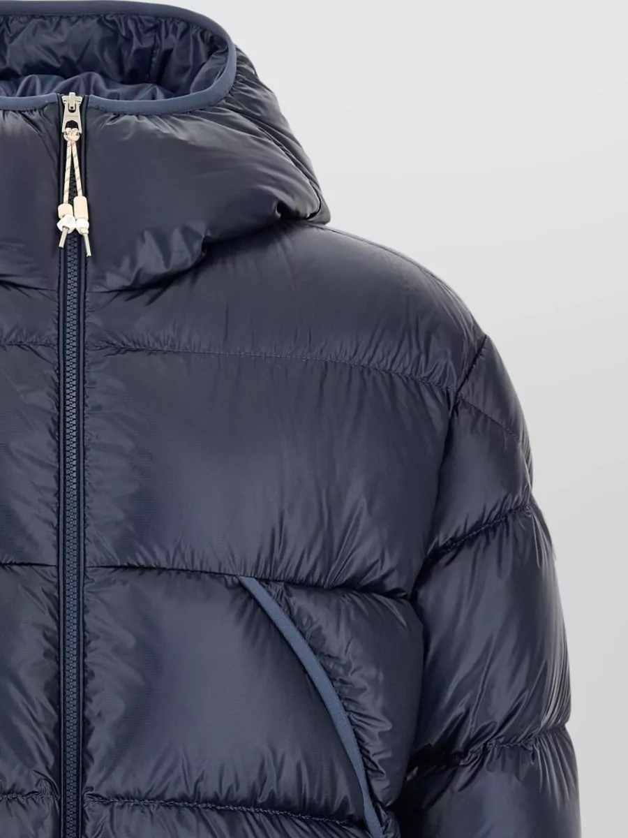 Moncler Down Hooded Quilted Puffer Jacket