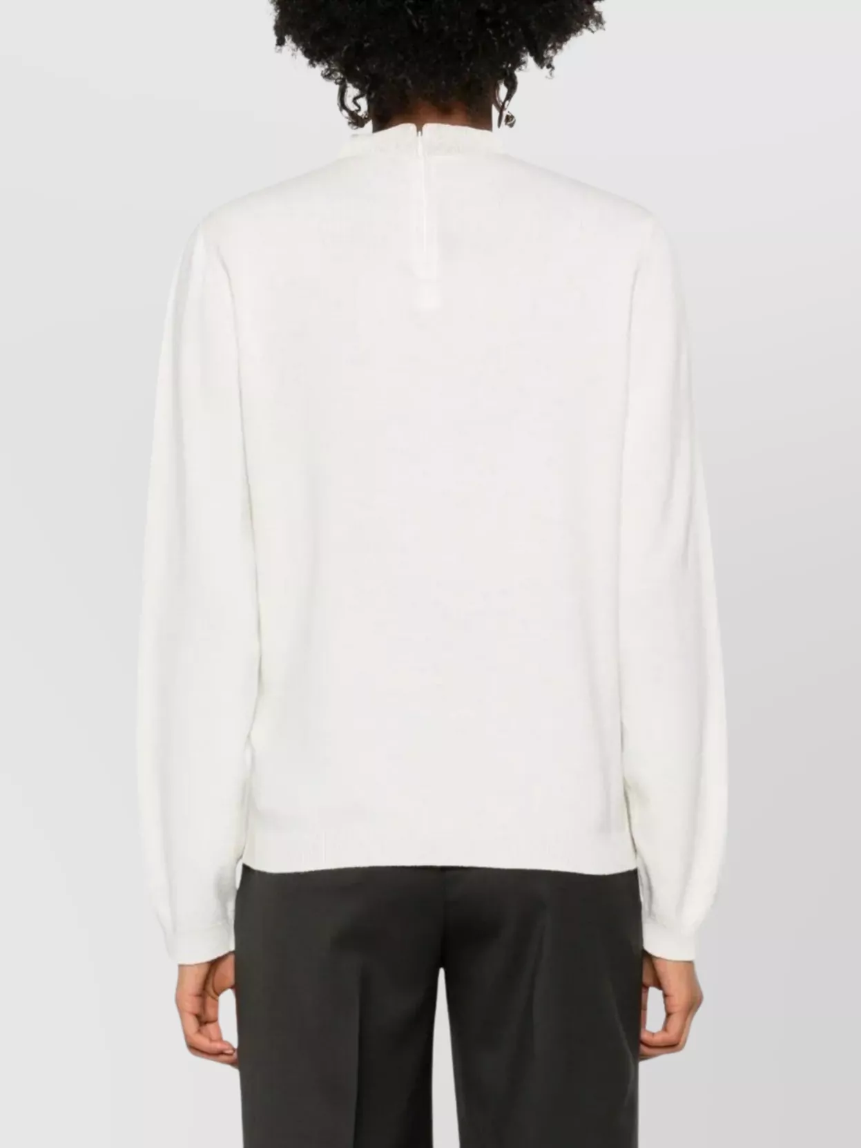 Fabiana Filippi Knitwear Long Sleeve Mock Neck Top