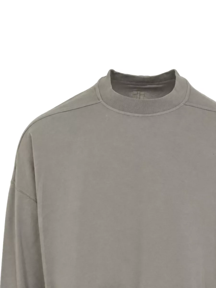 Rick Owens Drkshdw Cotton Oversized Long-Sleeve T-Shirt