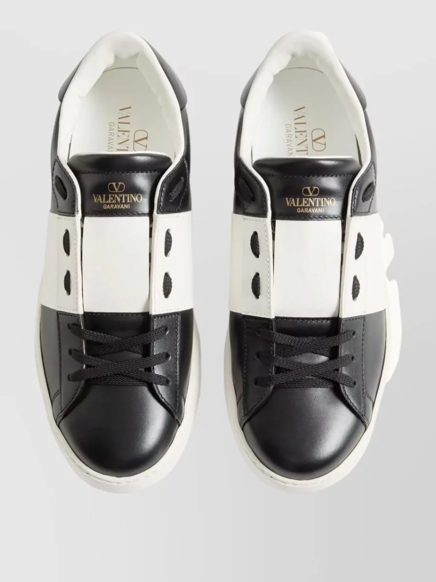 Valentino Garavani Leather Low-Top Sneakers