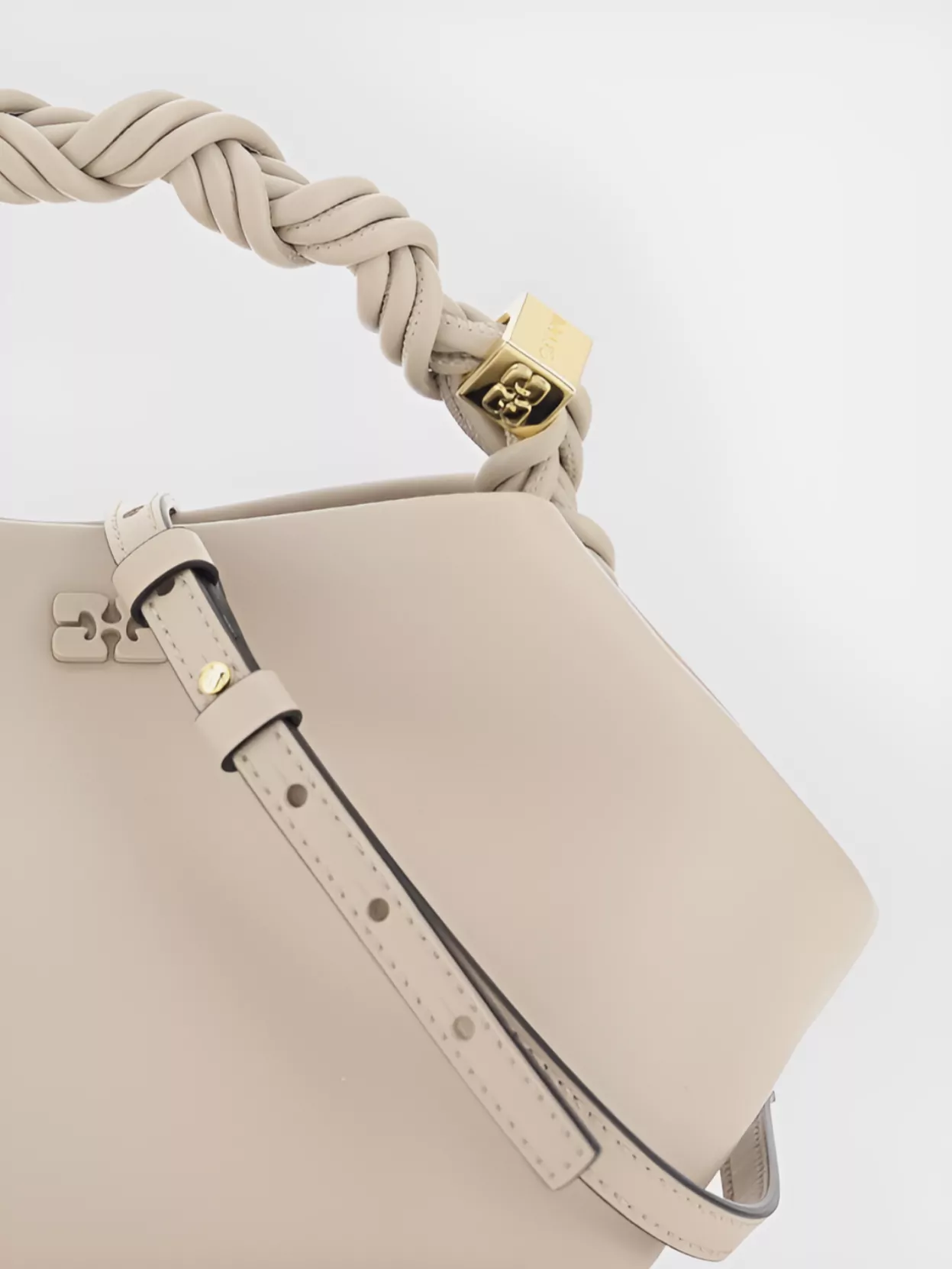 Ganni Bou Small Leather Crossbody Bag