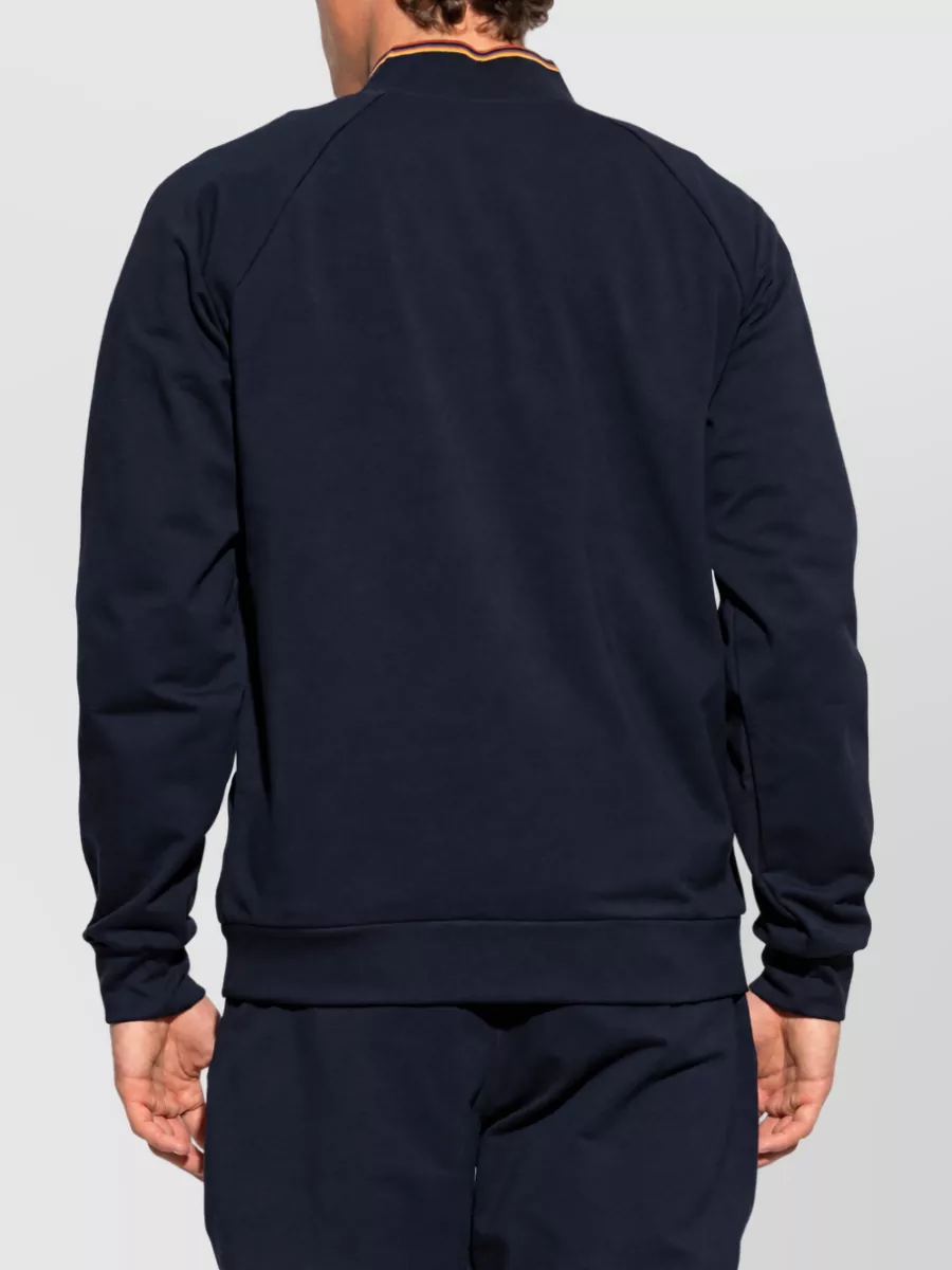 Paul Smith Cotton Zip-Up Sweatshirt