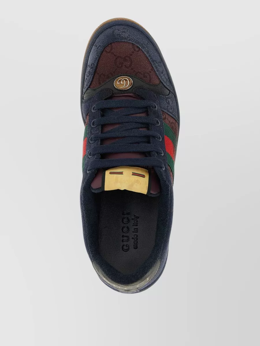 Gucci Gg Canvas Low-Top Sneakers