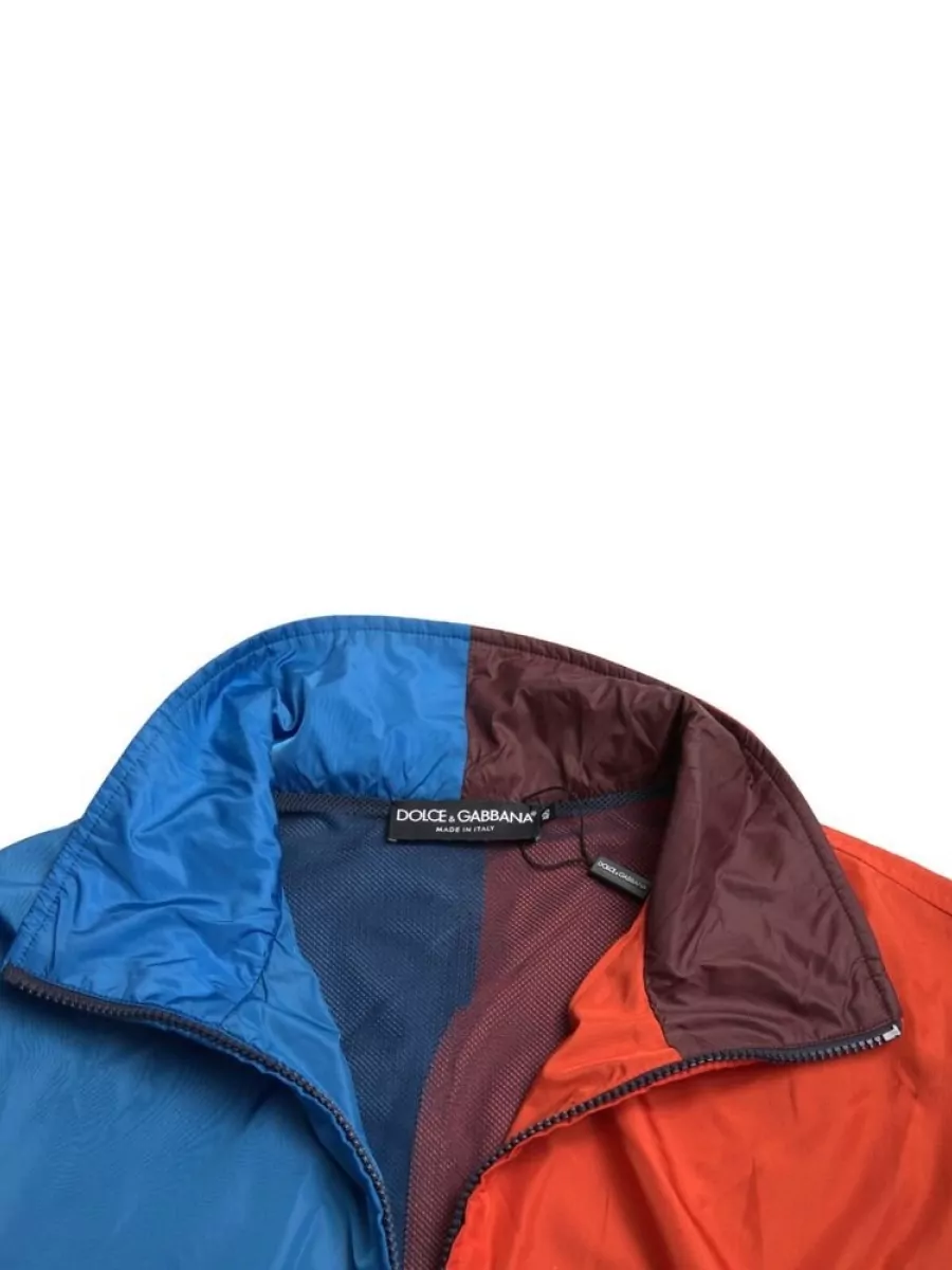 Dolce&Gabbana Colorblock Windbreaker Jacket