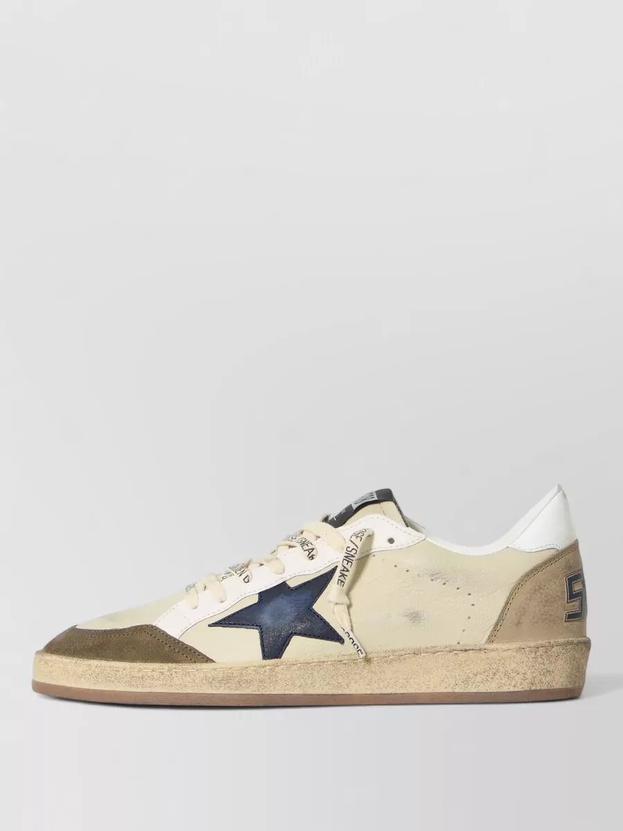 Golden Goose Leather Low-Top Sneakers
