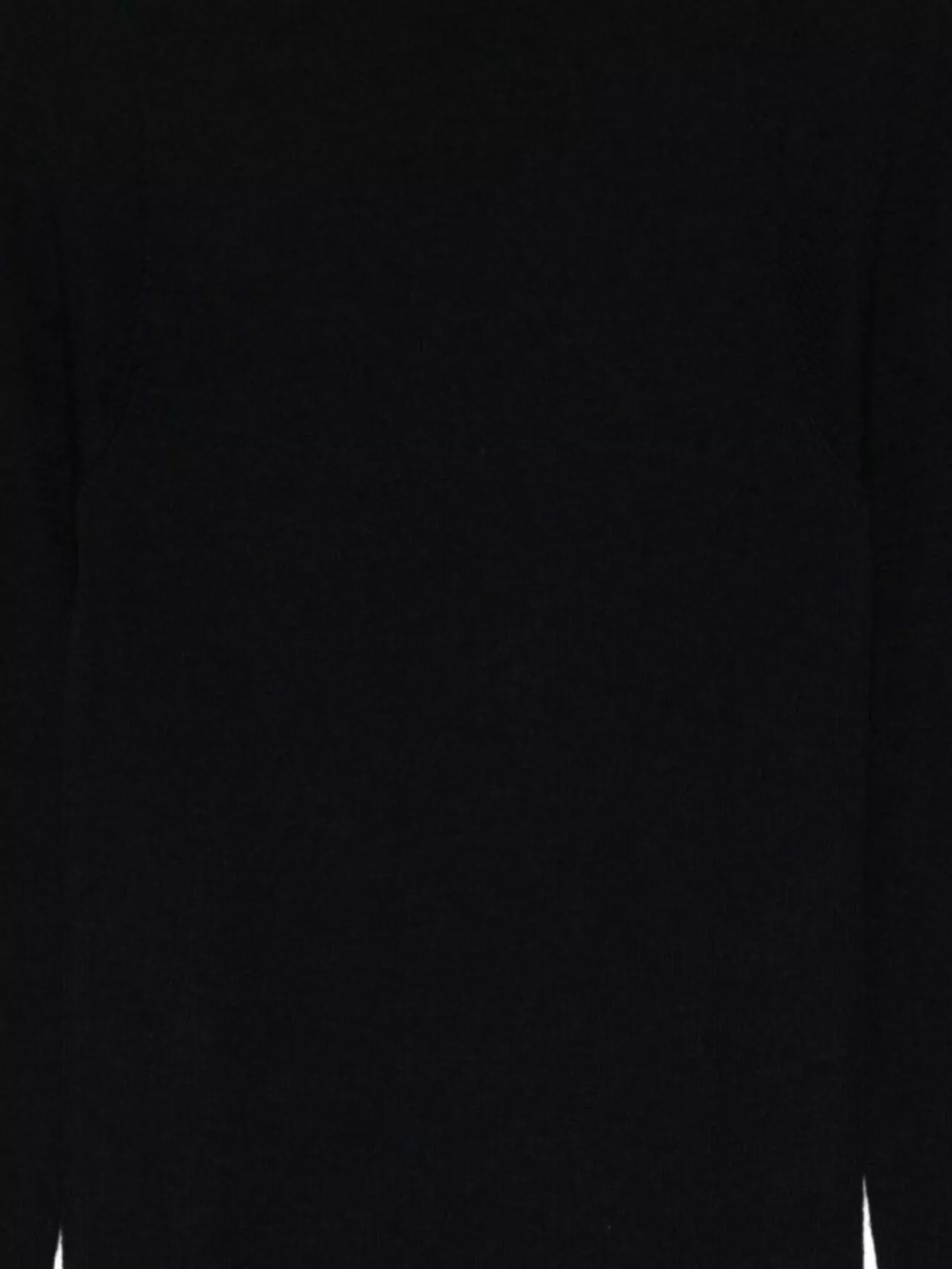 Emporio Armani Long Sleeve Mock Neck Knitwear Top