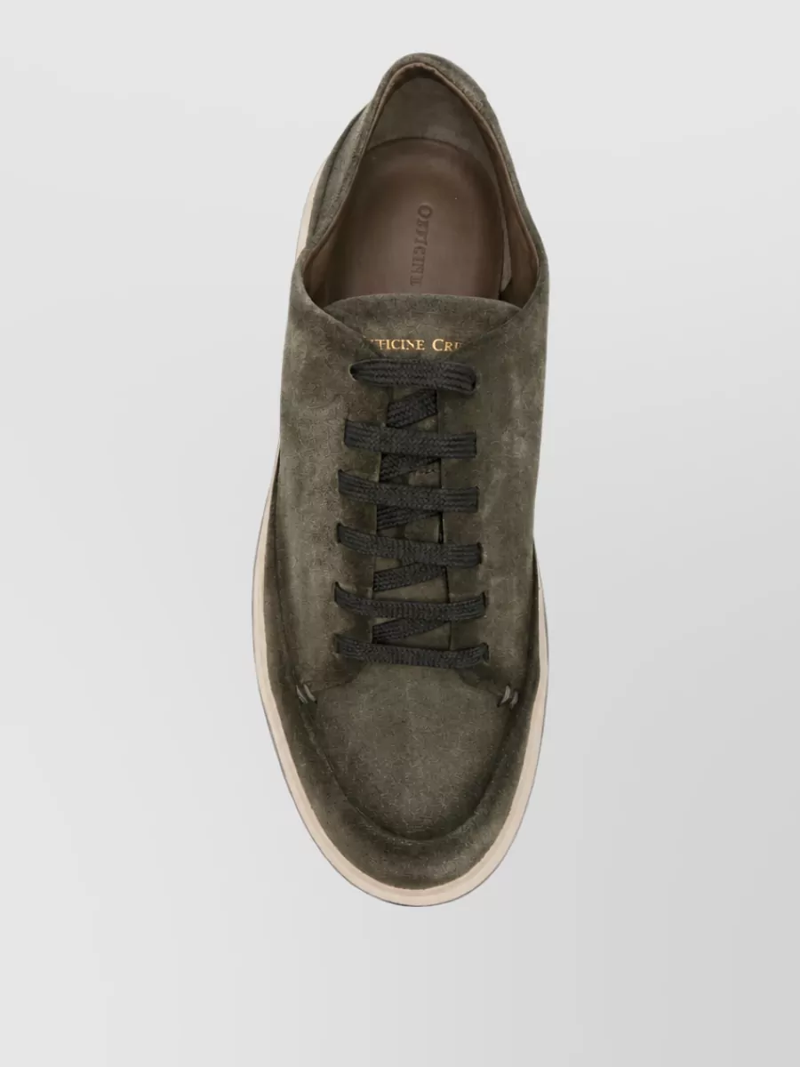Officine Creative Leather Lace-Up Sneakers