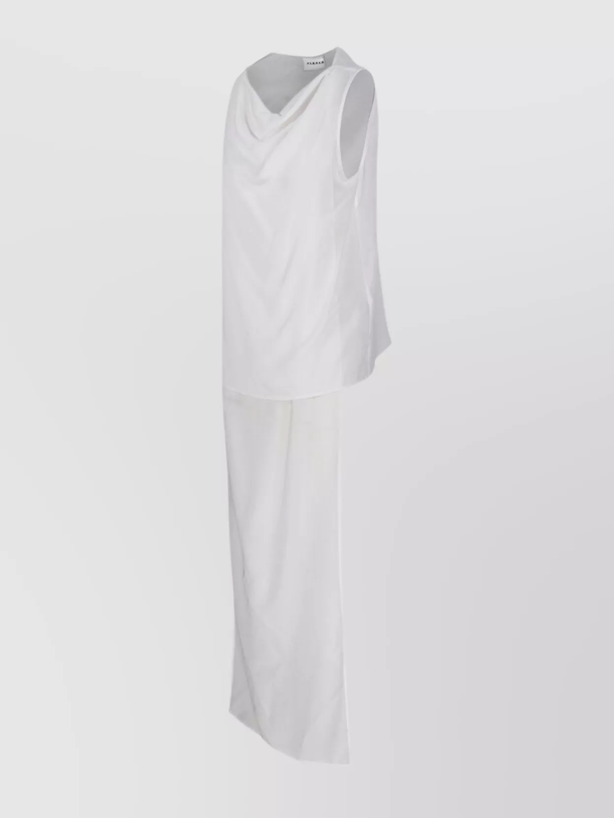 P.a.r.o.s.h Parosh Draped Neckline Silk Blouse