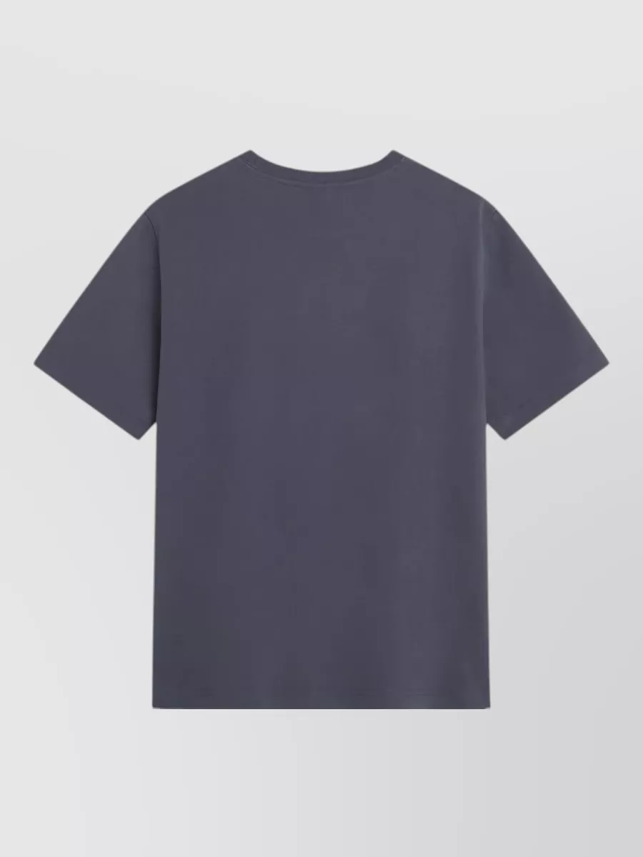 Maison Kitsuné Fox Graphic Crew Neck Cotton T-Shirt