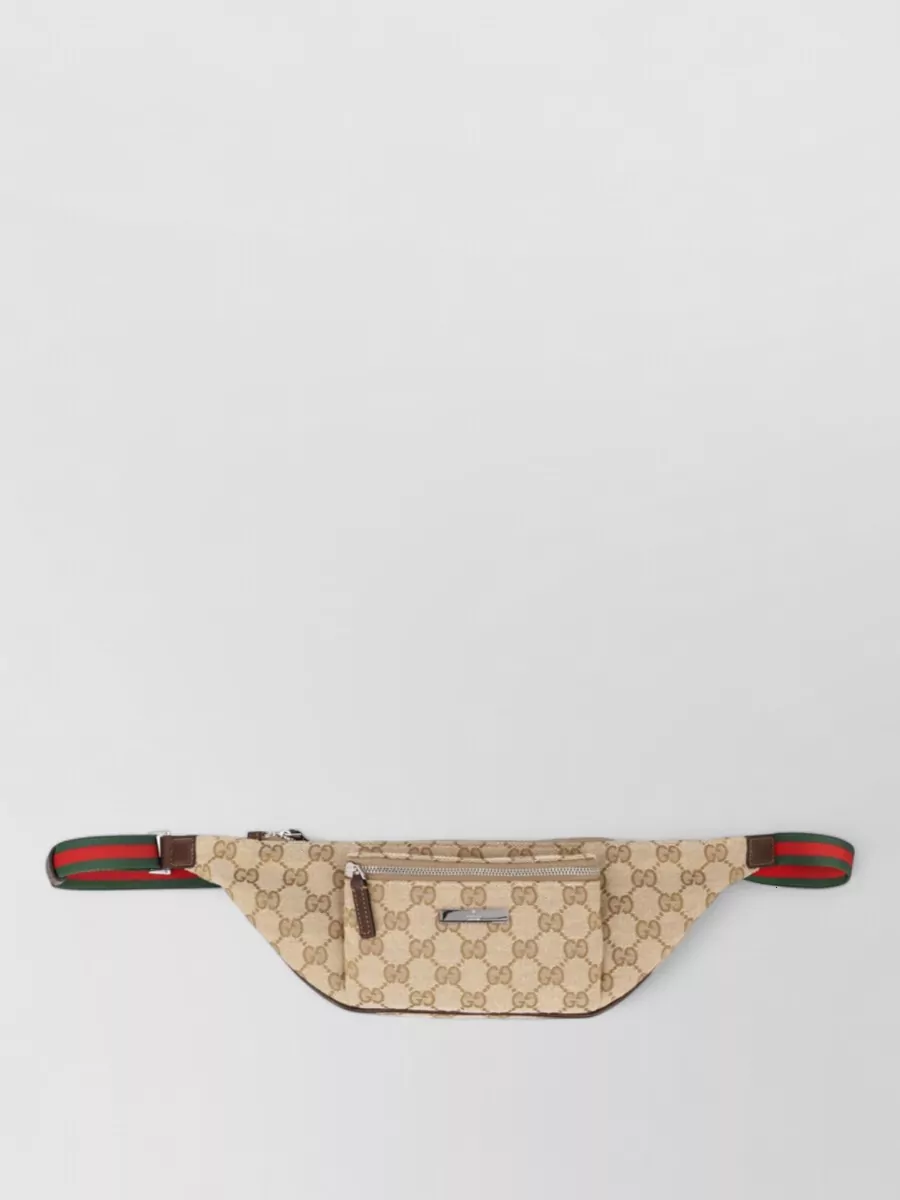 Gucci gg canvas belt bag