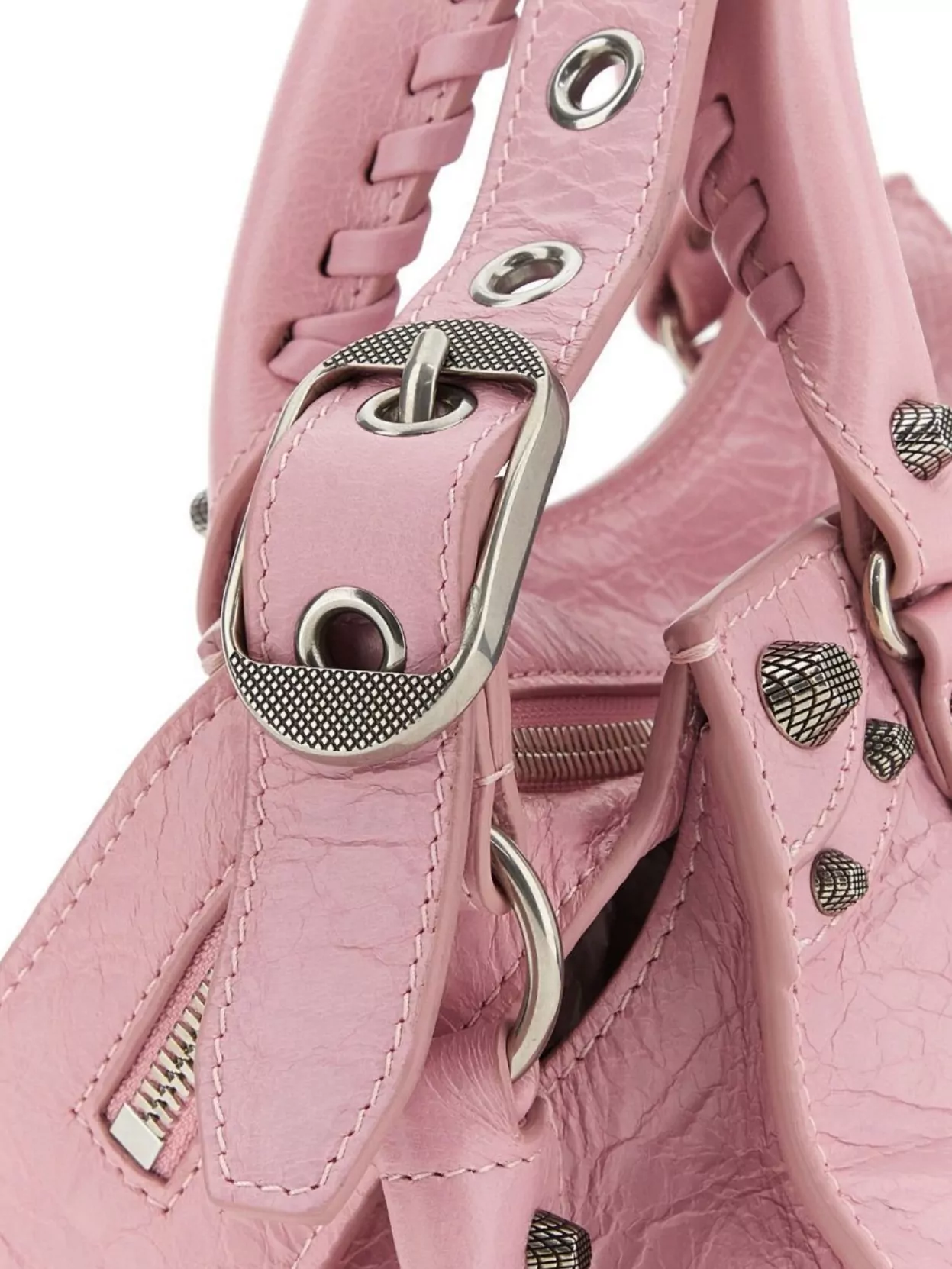 Balenciaga Nappa Leather Neo Cagole Xs Handbag