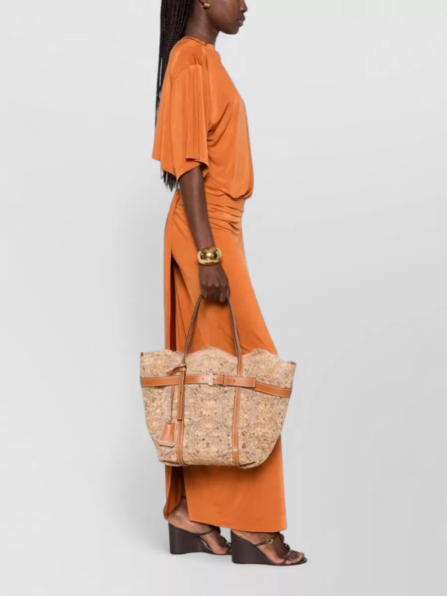 Ermanno Scervino Raffia Beach Bag