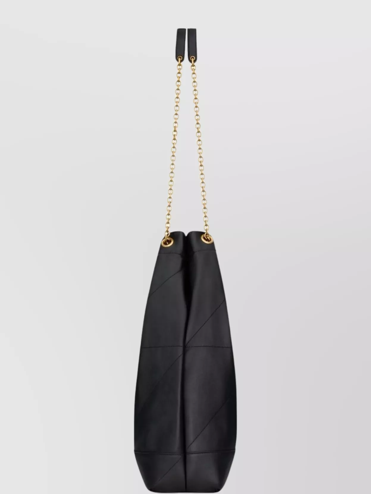 Saint Laurent Large Quilted Shoulder Bag With Chain Strap